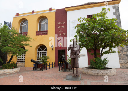 Museo Naval del Caribe, Museo Storico Navale, Catagena e dei Caraibi, Cartagena, Colombia Foto Stock