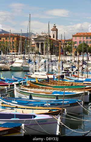 Porto di Nizza Costa Azzurra Provenza Francia Foto Stock