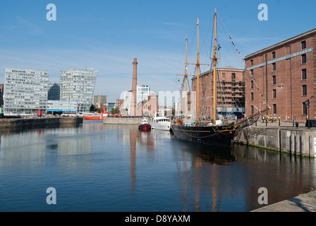 Albert Dock Liverpool Foto Stock