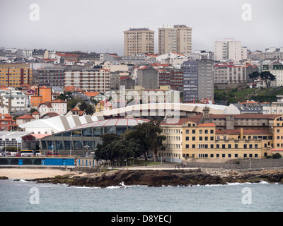 Stadio Riazor, La Coruña, Galizia, Spagna, Europa Foto Stock