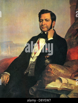 Ferdinando de LESSEPS (1805-1894) diplomatico francese e ingegnere Foto Stock