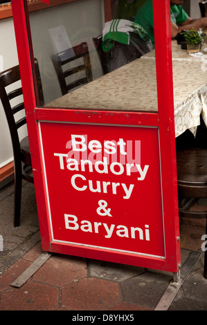 Brutto segno di ortografia migliori Tandory Tandori Curry Foto Stock