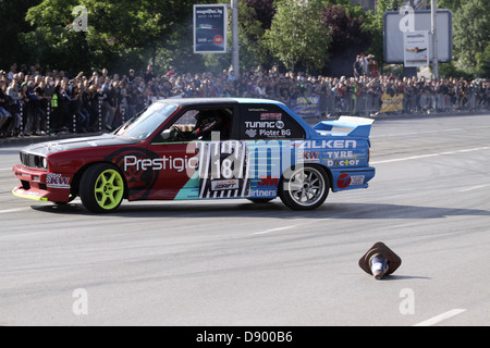 Sofia, Bulgaria - 02 Giugno 2013: Red Bull auto Park Drift Sofia, Bulgaria. Foto scattata su: giugno 02th, 2013 Foto Stock