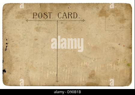 Retromarcia dei primi del novecento British realizzato cartolina, U.K. Foto Stock