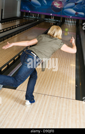 Una femmina di bowler. Foto Stock