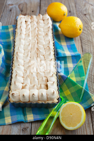 Crostata al limone Foto Stock