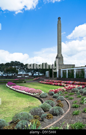 Dh punto Bastion Auckland Nuova Zelanda Memorial Garden a Michael Joseph Savage primo lavoro il primo ministro Foto Stock