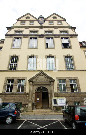 Edificio della corte distrettuale Eisenach Foto Stock