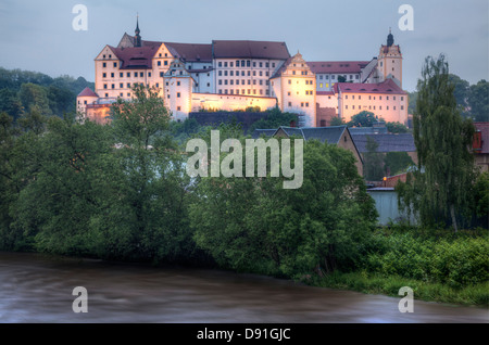 Il castello di Colditz, Bassa Sassonia, Germania Foto Stock