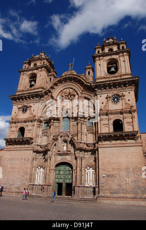 La Iglesia de la Compañía de Jesús, Cusco, Perù Foto Stock