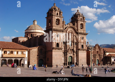 La Iglesia de la Compañía de Jesús, Cusco, Perù Foto Stock