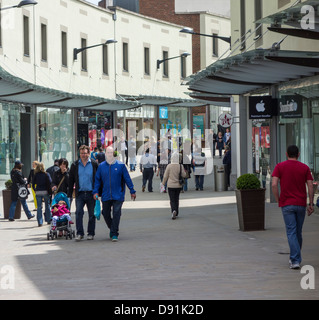 Fremlins a piedi il Centro Shopping di Maidstone Kent Foto Stock