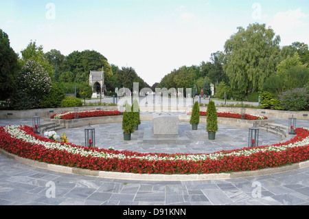 Presidente grave a Vienna il cimitero centrale Foto Stock