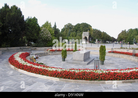 Presidente grave a Vienna il cimitero centrale Foto Stock