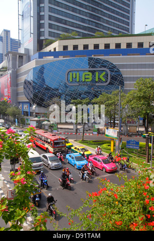 Thailandia,Thai,Bangkok,Pathum WAN,Phaya Thai Road,MBK Center,centro,complesso,shopping shopper shopping negozi mercati di mercato mercati di acquisto vendere Foto Stock