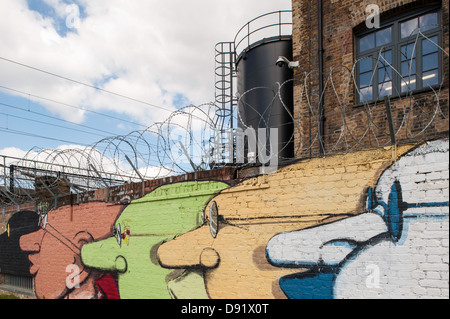 Hackney Wick, E9, London, Regno Unito Foto Stock