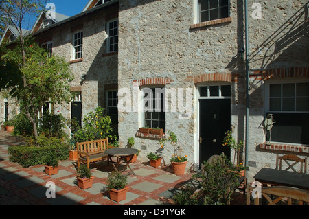 Centro storico di alloggio presso il porto vecchio mulino in Fremantle, Perth, Western Australia Foto Stock