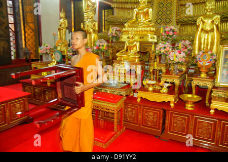 Bangkok Thailandia, Thai, Phra Nakhon, Wat Ratchanatdaram, tempio buddista, Loha Prasat, Maha Chetsadabodin Pavilion, Rattanakosin Exhibition Hall, asiatici Foto Stock