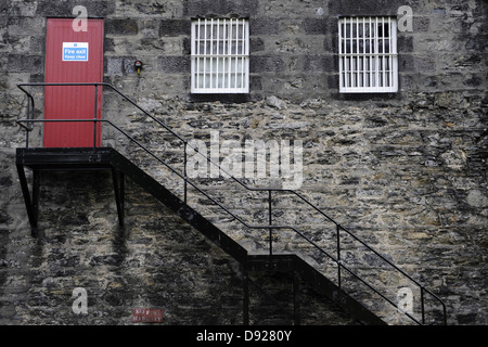 Magazzino, Parkmore distilleria, Dufftown, murene, Scozia, Gran Bretagna Foto Stock