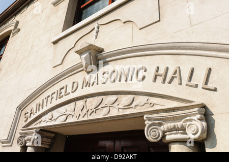 Saintfield Masonic Hall Foto Stock