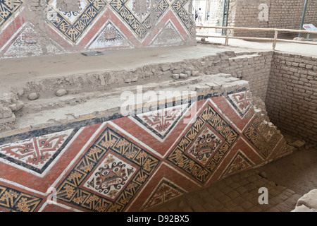 Huaca de la Luna, Trujillo, Perú Foto Stock