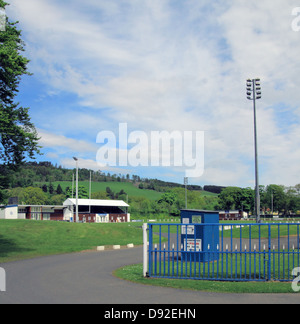 Selkirk Rugby Football Club, frontiere, Scotland, Regno Unito Foto Stock