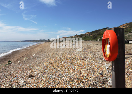 Spiaggia di ciottoli a Cinisello Balsamo, Hampshire, Inghilterra England Regno Unito. Foto Stock