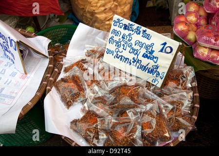 Mercato in Chiang Mai Thailandia Foto Stock