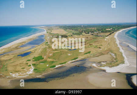 Vista del campo da golf Foto Stock