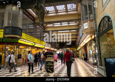 Lucerna Pasaz (passaggio) centro commerciale di Praga, Repubblica Ceca Foto Stock