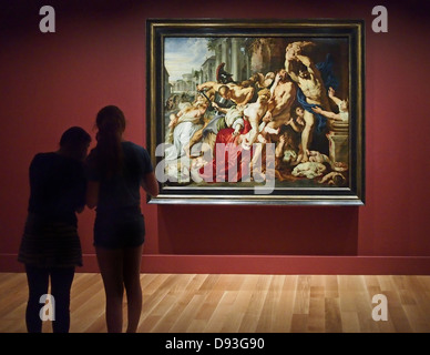 Rubens la strage degli innocenti a galleria d'Arte di Ontario Foto Stock