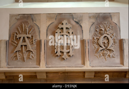 La Chiesa di San Nicola, Radford Semele, Warwickshire, Inghilterra, Regno Unito Foto Stock