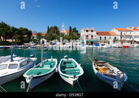 Sucuraj, isola Hvar, Croazia Foto Stock