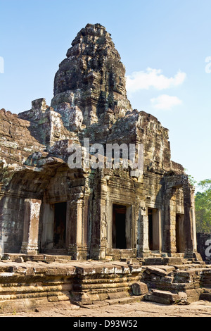 Parte di Bayon in Agkor Thom ,Siem Reap,Cambogia Foto Stock