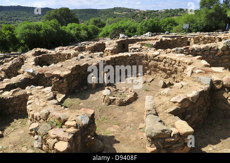 Nuraghe la prisgiona, a arzachena, Gallura Sardegna, Italia Foto Stock