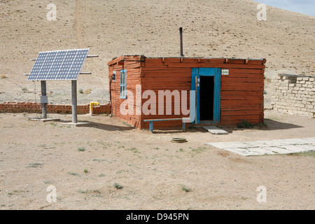 Paesaggio arido, il nord-ovest della Mongolia. Foto Stock