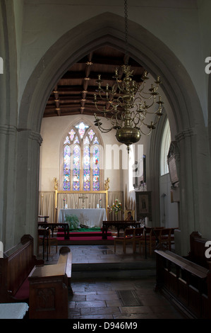 Santa Maria la Vergine Chiesa Parrocchiale, Axminster, Devon, Inghilterra, Regno Unito Foto Stock