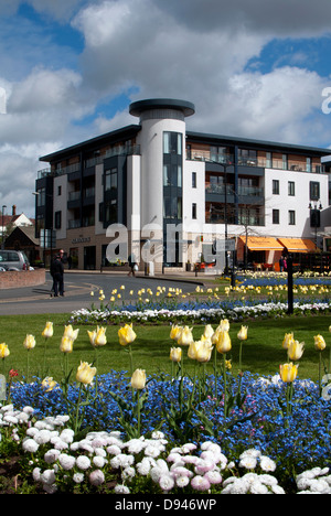 Kenilworth Town Center, Warwickshire, Inghilterra, Regno Unito Foto Stock
