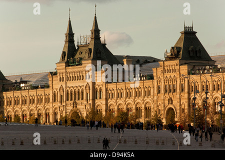 Grandi magazzini gum a Mosca, Russia Foto Stock