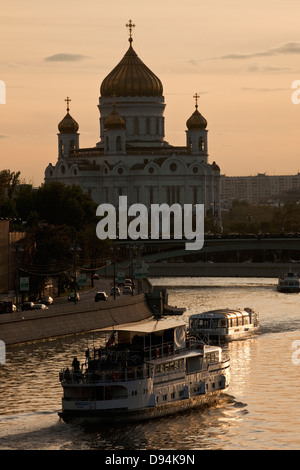 La cattedrale di Cristo Salvatore a Mosca, Russia Foto Stock