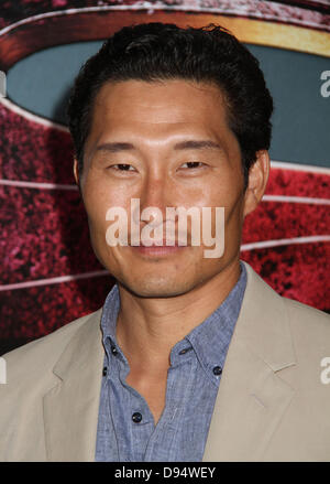 New York, New York, Stati Uniti d'America. Decimo Giugno, 2013. Attore DANIEL DAE KIM assiste la prima mondiale di "Acciaio" tenutosi a Alice Tully Hall presso il Lincoln Center. Credito: Credito: Nancy Kaszerman/ZUMAPRESS.com/Alamy Live News Foto Stock