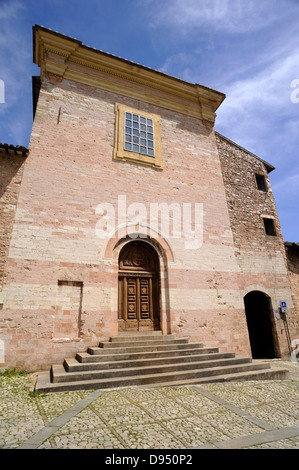 Italia, Umbria, Spello, chiesa di Sant'Andrea Foto Stock