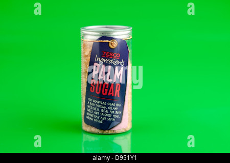 Contenitore in plastica del palm zucchero da Tesco Foto Stock