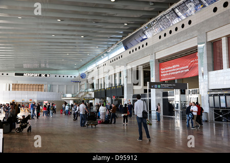 L'aeroporto El Prat di Barcellona Terminal 2 Catalonia Spagna Foto Stock