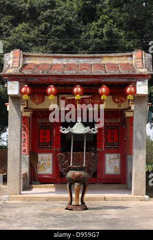 Il tempio taoista. Kinmen County, Taiwan Foto Stock