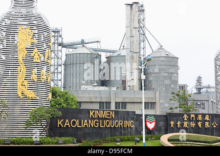 Kinmen Kaoliang Liquor Inc. la sede centrale della società, KKL Kinning impianto. Kinmen County, Taiwan Foto Stock