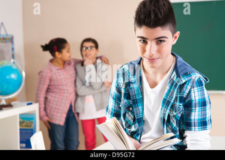 I bambini in Aula, Baden-Württemberg, Germania Foto Stock