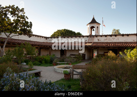 La Casa de Estudillo museo nella città vecchia, San Diego, California, Stati Uniti d'America Foto Stock