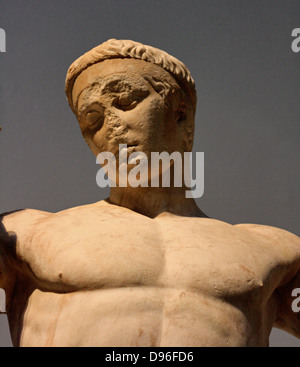 "I Giardini di Kew Hermes'. Statua di Hermes, il dio patrono della palestra. Roman, I secolo d.c. copia di un originale greco da 330-300 A.C. Foto Stock