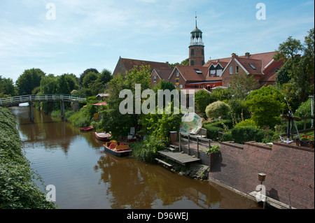 Ditzum, Bassa Sassonia, Germania , Ditzum, Niedersachsen, Deutschland Foto Stock